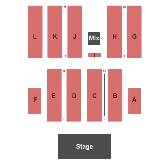  KISS Seating Map Seating Chart