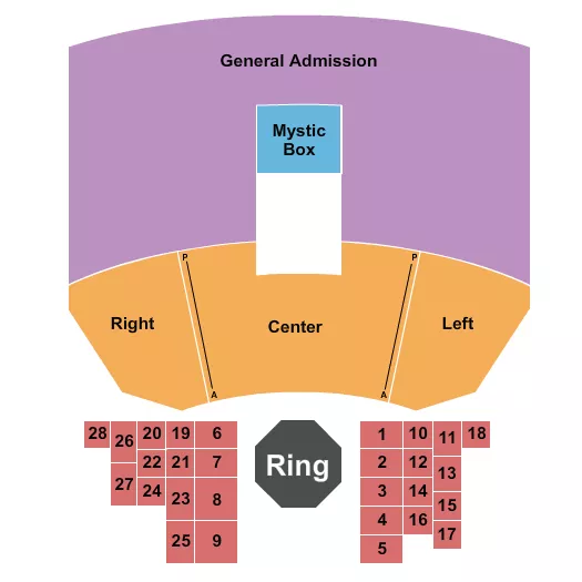  LFA Seating Map Seating Chart