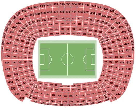  SOCCER STATIC Seating Map Seating Chart