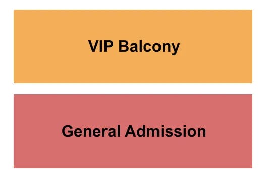  GA VIP BALCONY Seating Map Seating Chart