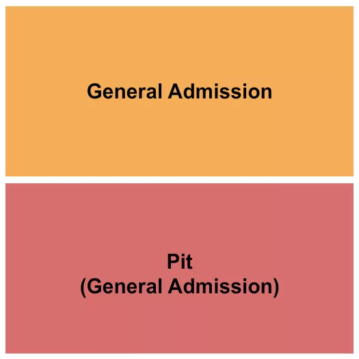  PIT GA Seating Map Seating Chart