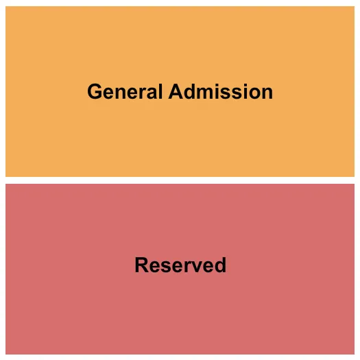  RSVD GA Seating Map Seating Chart