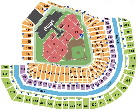  BLACKPINK Seating Map Seating Chart