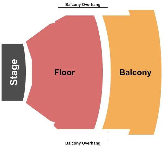 ORPHEUM THEATRE MADISON END STAGE 2 Seating Map Seating Chart