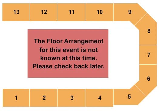  GENERIC FLOOR Seating Map Seating Chart