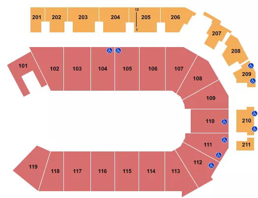  OPEN FLOOR Seating Map Seating Chart