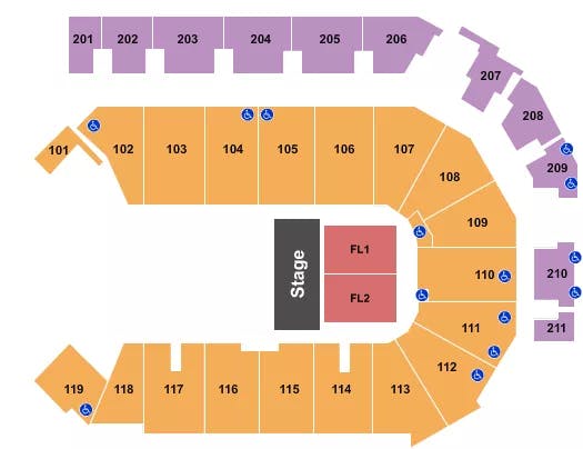  SESAME STREET Seating Map Seating Chart