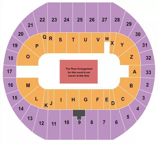  GENERIC FLOOR Seating Map Seating Chart