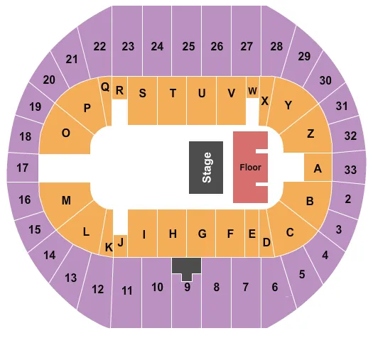  HALFHOUSE Seating Map Seating Chart