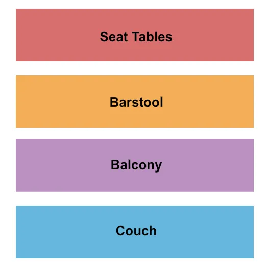  TABLES AND BALCONY Seating Map Seating Chart