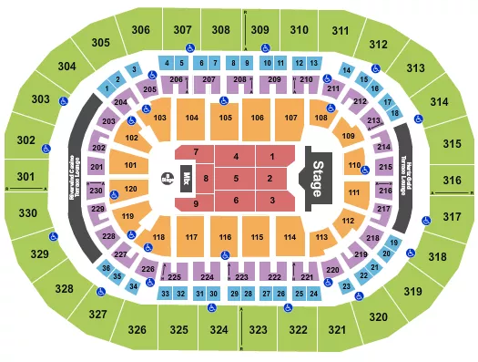  AVENTURA Seating Map Seating Chart