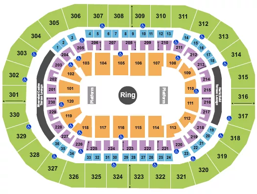  CIRCUS Seating Map Seating Chart