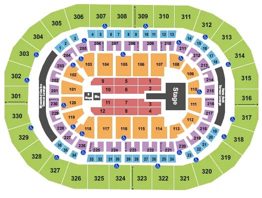  THOMAS RHETT 2 Seating Map Seating Chart