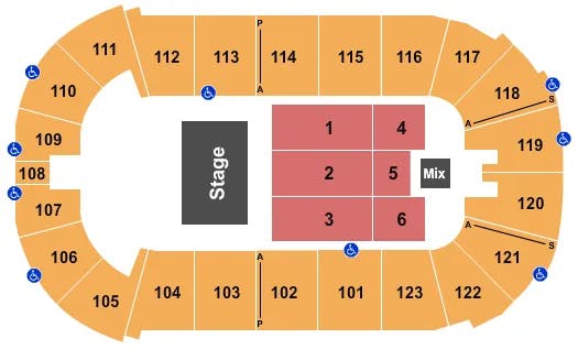  HALF HOUSE Seating Map Seating Chart