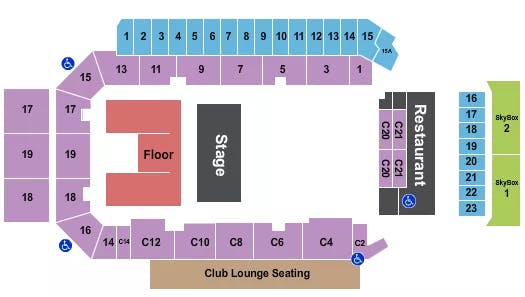  HALF HOUSE Seating Map Seating Chart