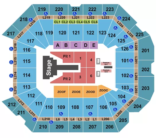  BRANDON LAKE Seating Map Seating Chart