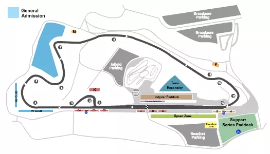  RACING Seating Map Seating Chart