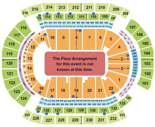  GENERIC FLOOR Seating Map Seating Chart