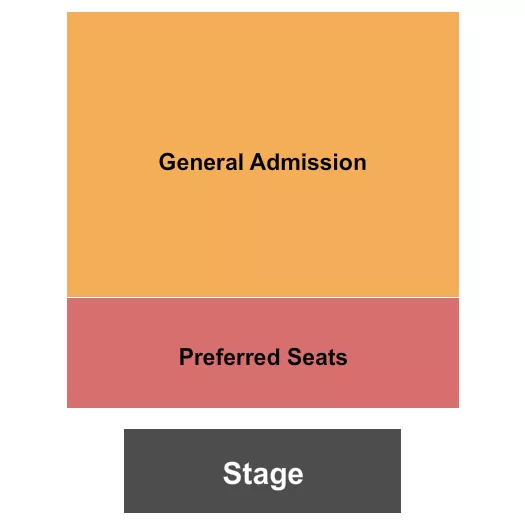 PUNCH LINE COMEDY CLUB PHILADELPHIA GA PREFERRED Seating Map Seating Chart