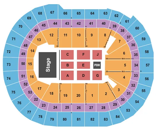  CHER Seating Map Seating Chart
