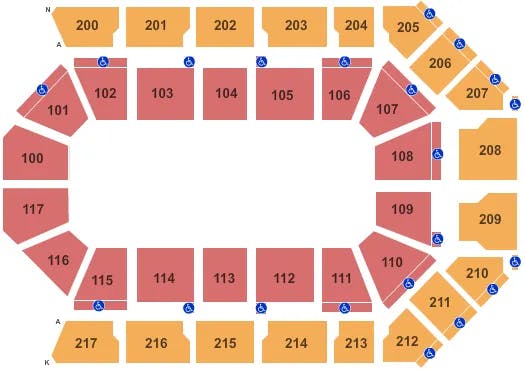  OPEN FLOOR Seating Map Seating Chart