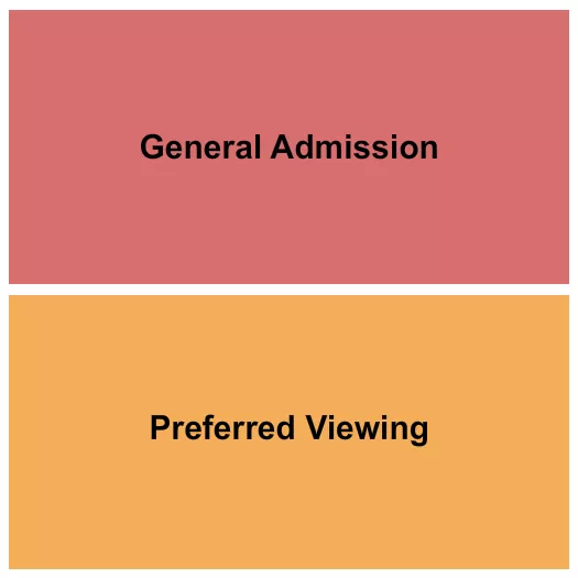 RACKET NY GA PREFERRED Seating Map Seating Chart