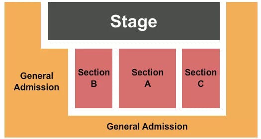  RESERVED GA Seating Map Seating Chart