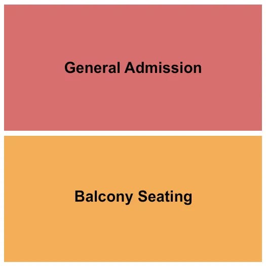  GA BALCONY SEAT Seating Map Seating Chart