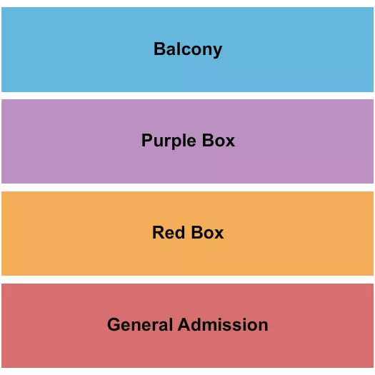  GA BOXES 2 Seating Map Seating Chart