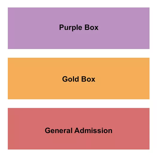  GA BOXES 3 Seating Map Seating Chart