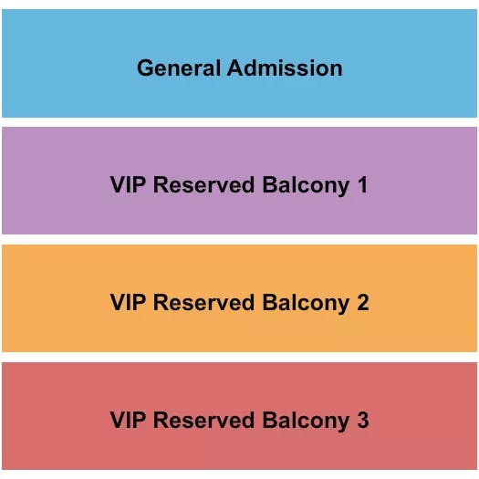  GA VIP BALC 2 Seating Map Seating Chart