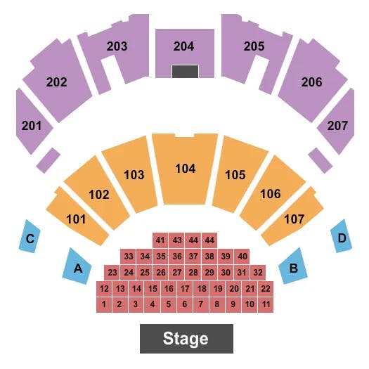  JAZZ FEST Seating Map Seating Chart