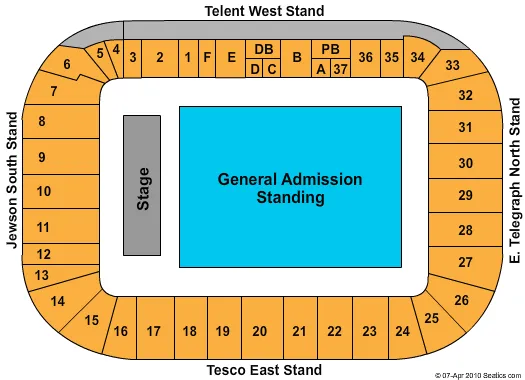  PINK Seating Map Seating Chart