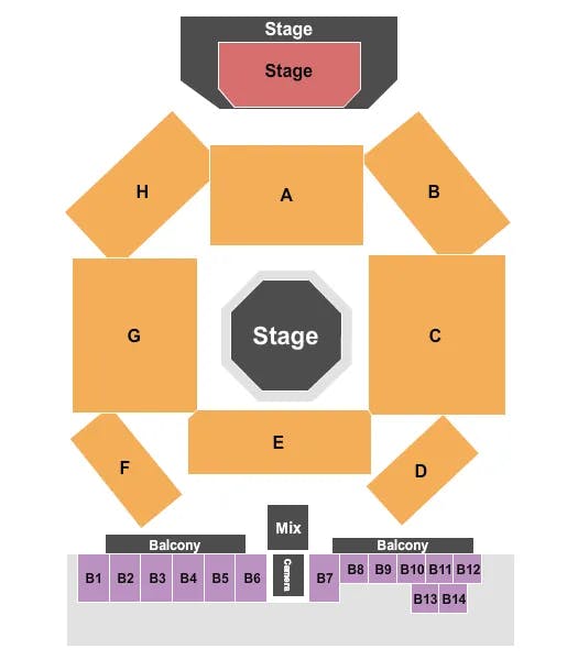  ICE WARS Seating Map Seating Chart