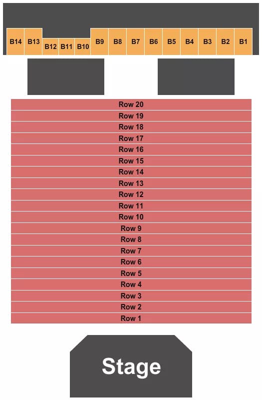  MECHET SUPER BINGO Seating Map Seating Chart