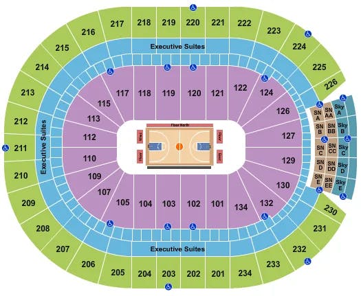  BASKETBALL GLOBETROTTERS 2 Seating Map Seating Chart