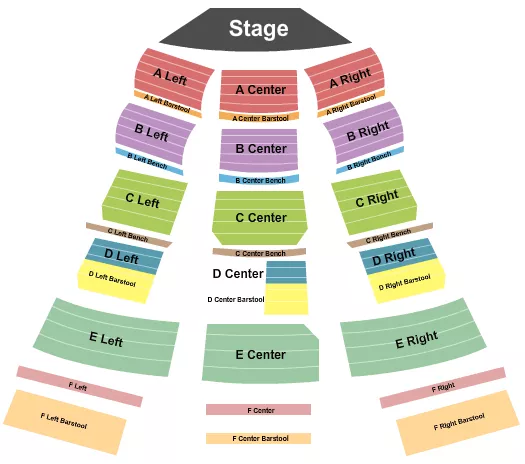 COUNTESS LUANN Seating Map Seating Chart