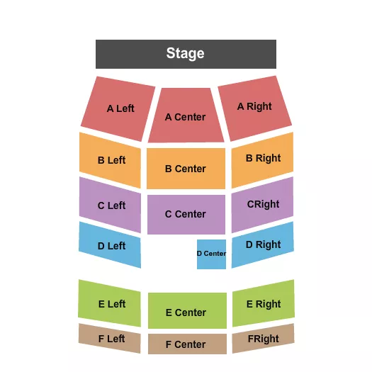 ENDSTAGE 2 Seating Map Seating Chart