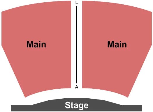  END STAGE Seating Map Seating Chart