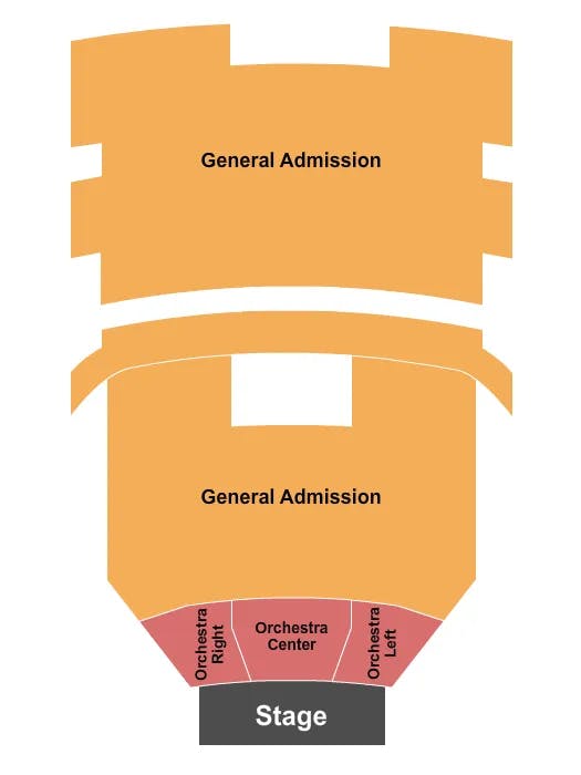  ENDSTAGE GA W RES FRONT Seating Map Seating Chart