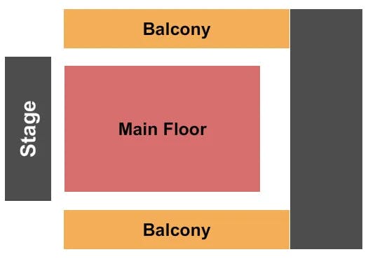 SAINT ANDREWS HALL DETROIT JINJER Seating Map Seating Chart