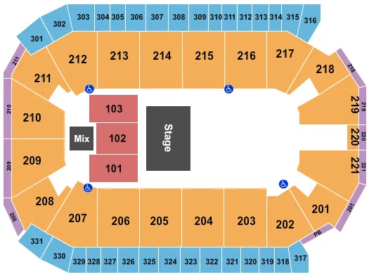  BABY SHARK Seating Map Seating Chart