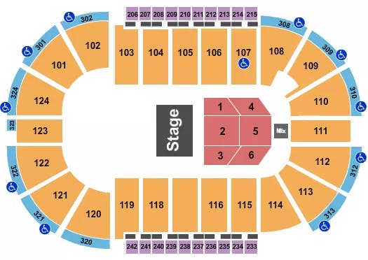  HALF HOUSE 3 Seating Map Seating Chart