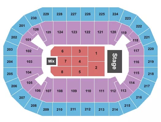  CARIN LEON Seating Map Seating Chart