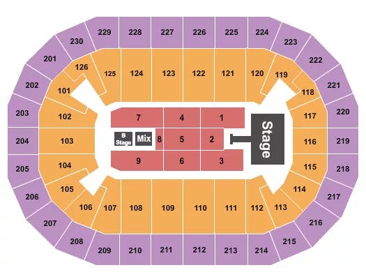  MANA Seating Map Seating Chart