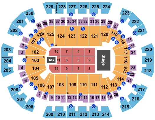  TSO 2 Seating Map Seating Chart