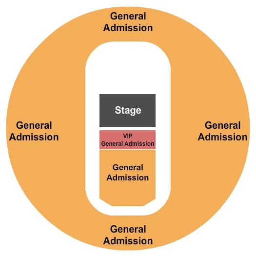  GA VIP Seating Map Seating Chart