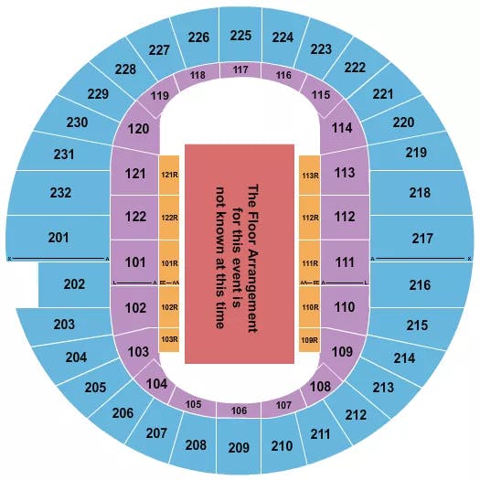  GENERIC FLOOR Seating Map Seating Chart