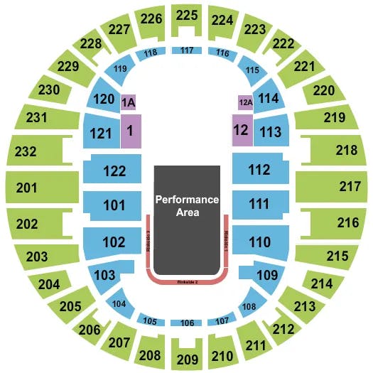  CIRQUE DU SOLEIL Seating Map Seating Chart