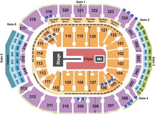  FUTURE Seating Map Seating Chart